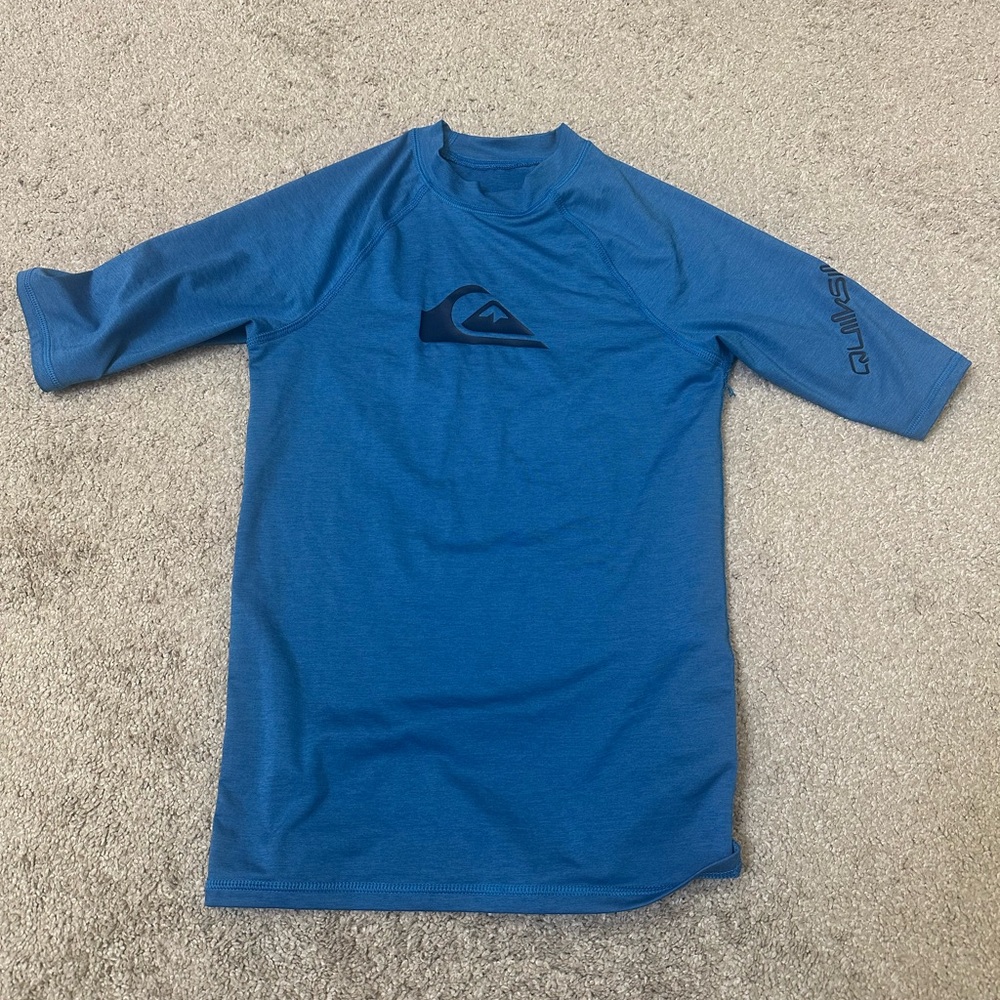 Quiksilver Boys Blue Rash guard